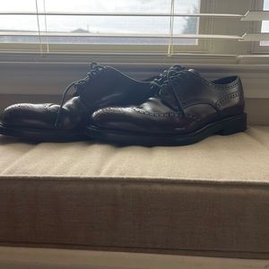 Prada shoes size 11 brown with detailing